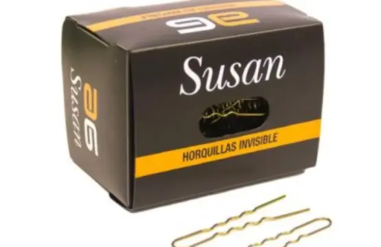 Asuer Horquillas Invisible Rubio Susan 500ud
